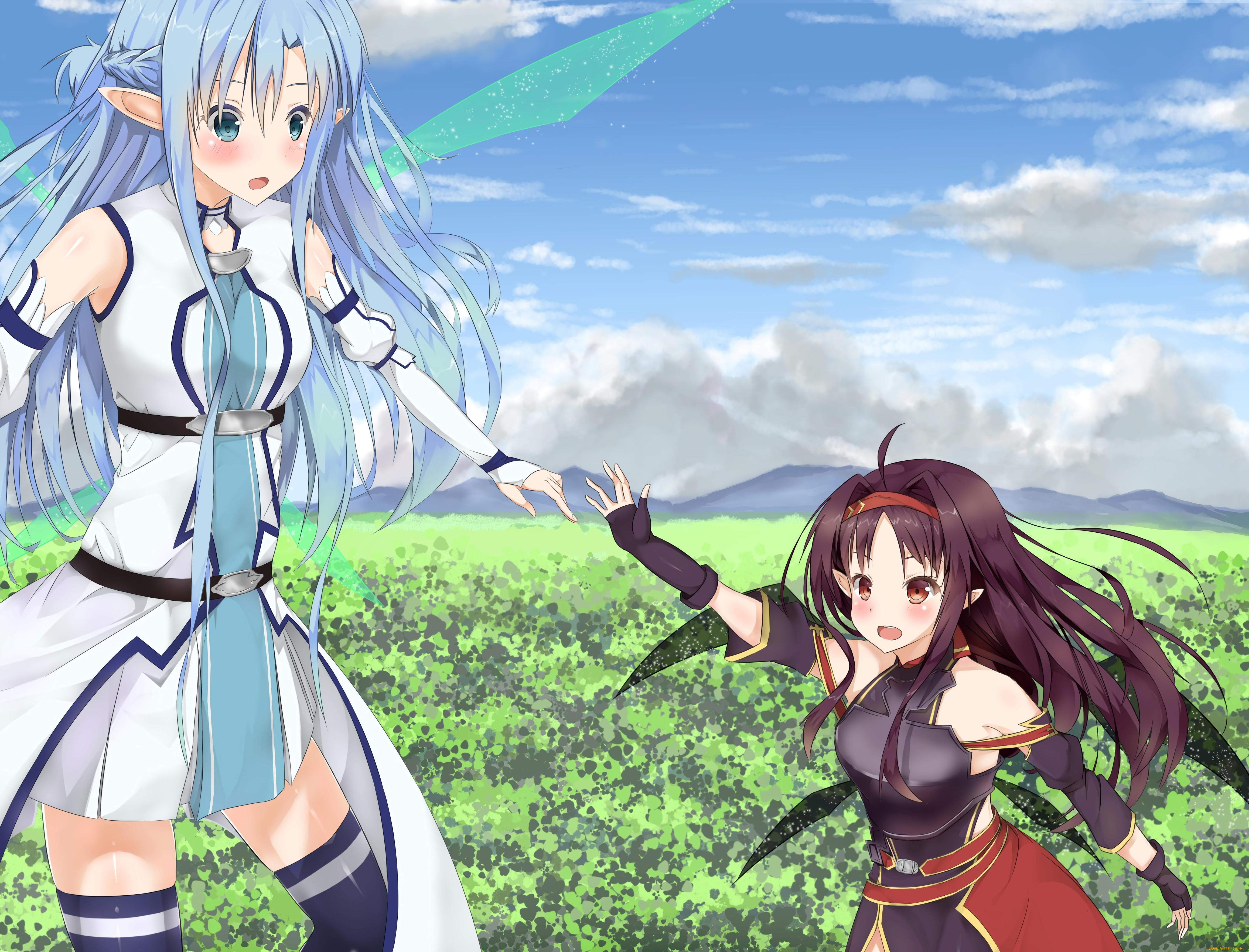 , sword art online, , , 